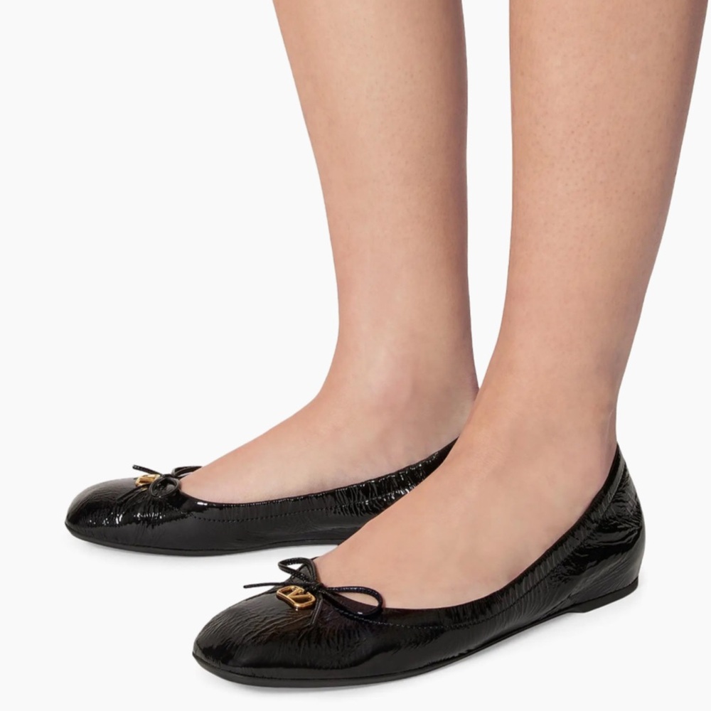 Valentino VLogo Ballerina Flats